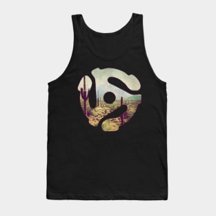 Country Western 45 Record Adapter Tank Top